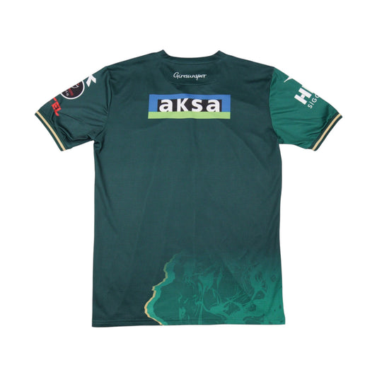 Back view of 2022/23 Giresunspor fourth shirt showing Aksa sponsor print
