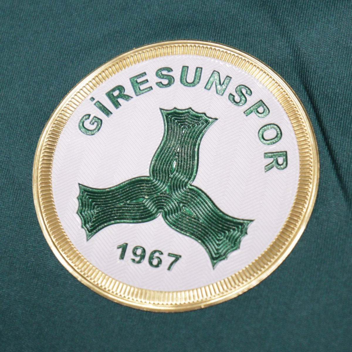 Detail of the Giresunspor 1967 club crest badge