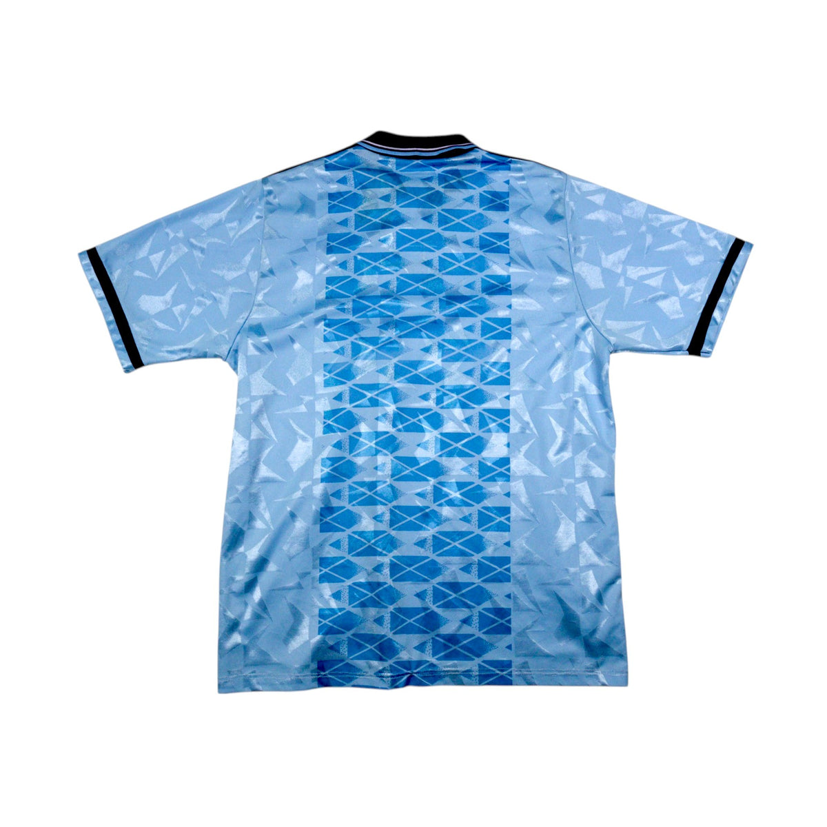 Back of the 1990 Scottish Football League centenary shirt showing diamond panel pattern
