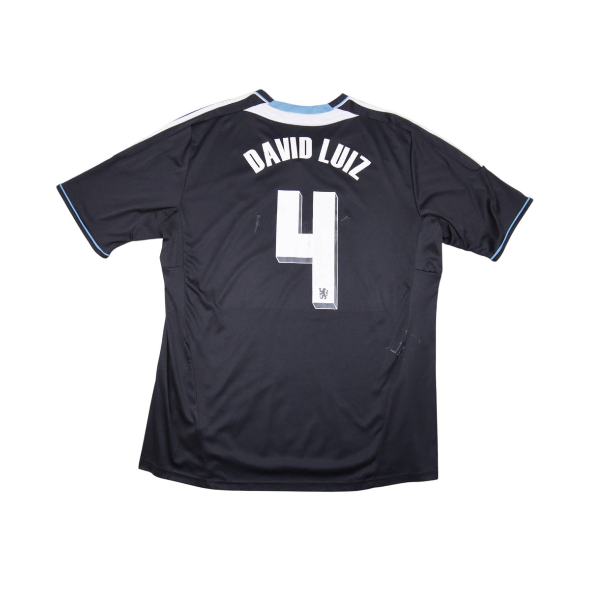 Chelsea away shirt back printed David Luiz number 4