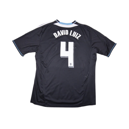 Chelsea away shirt back printed David Luiz number 4