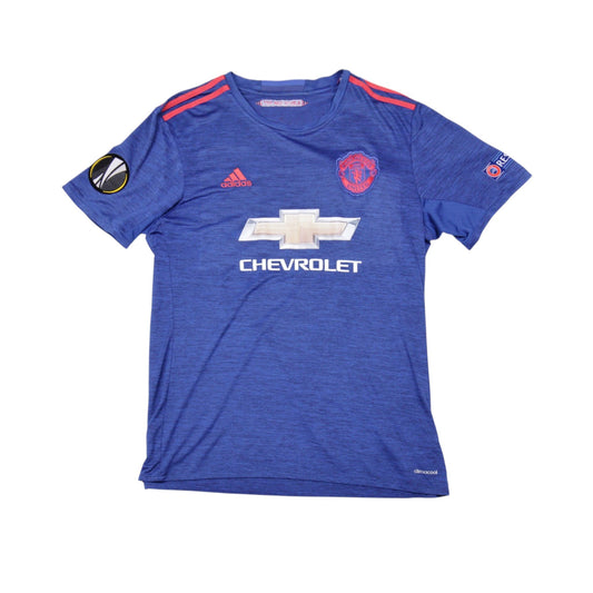 Manchester United 2016/17 away shirt front view with Chevrolet sponsor and adidas logo