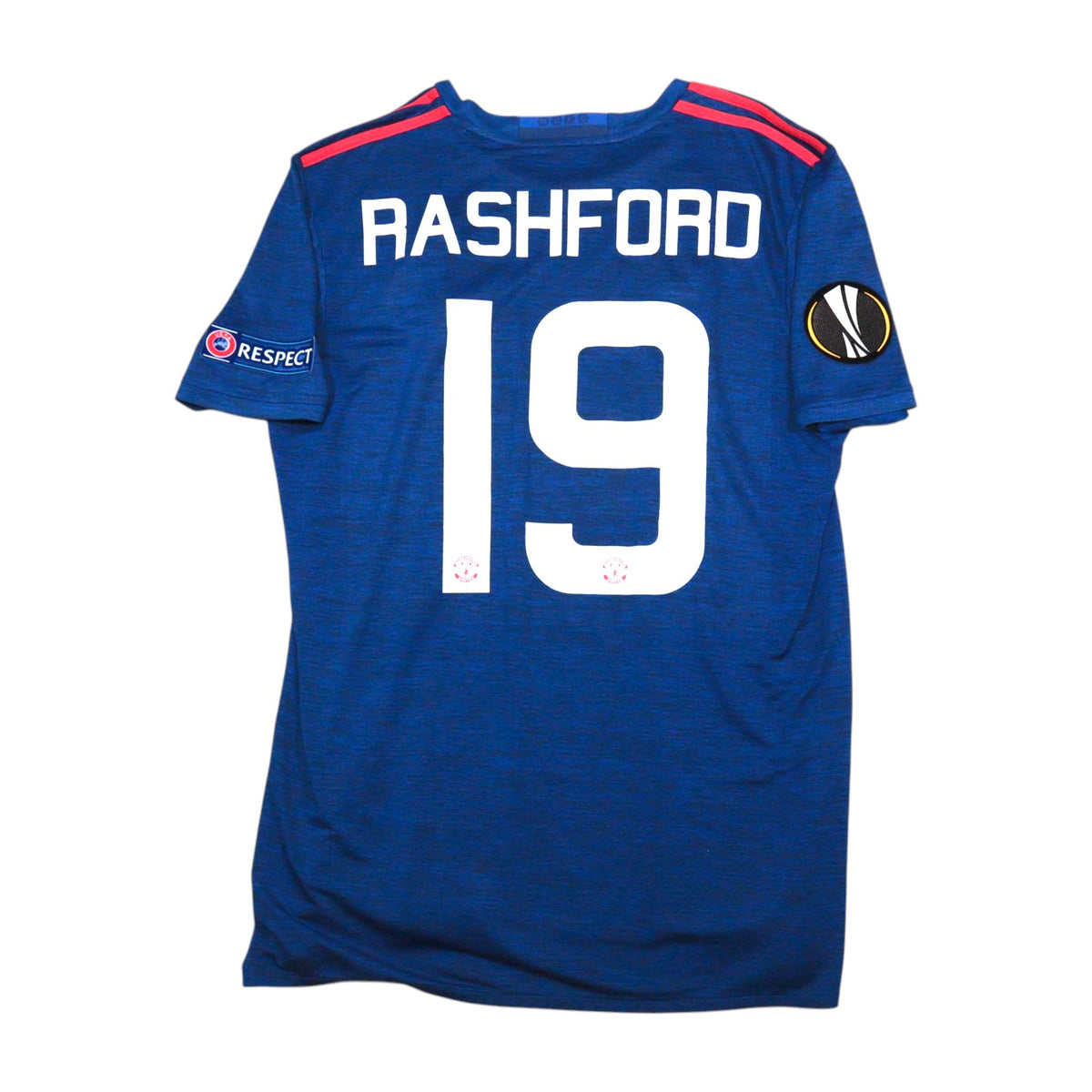 Manchester United 2016/17 away shirt back with Rashford and number 19
