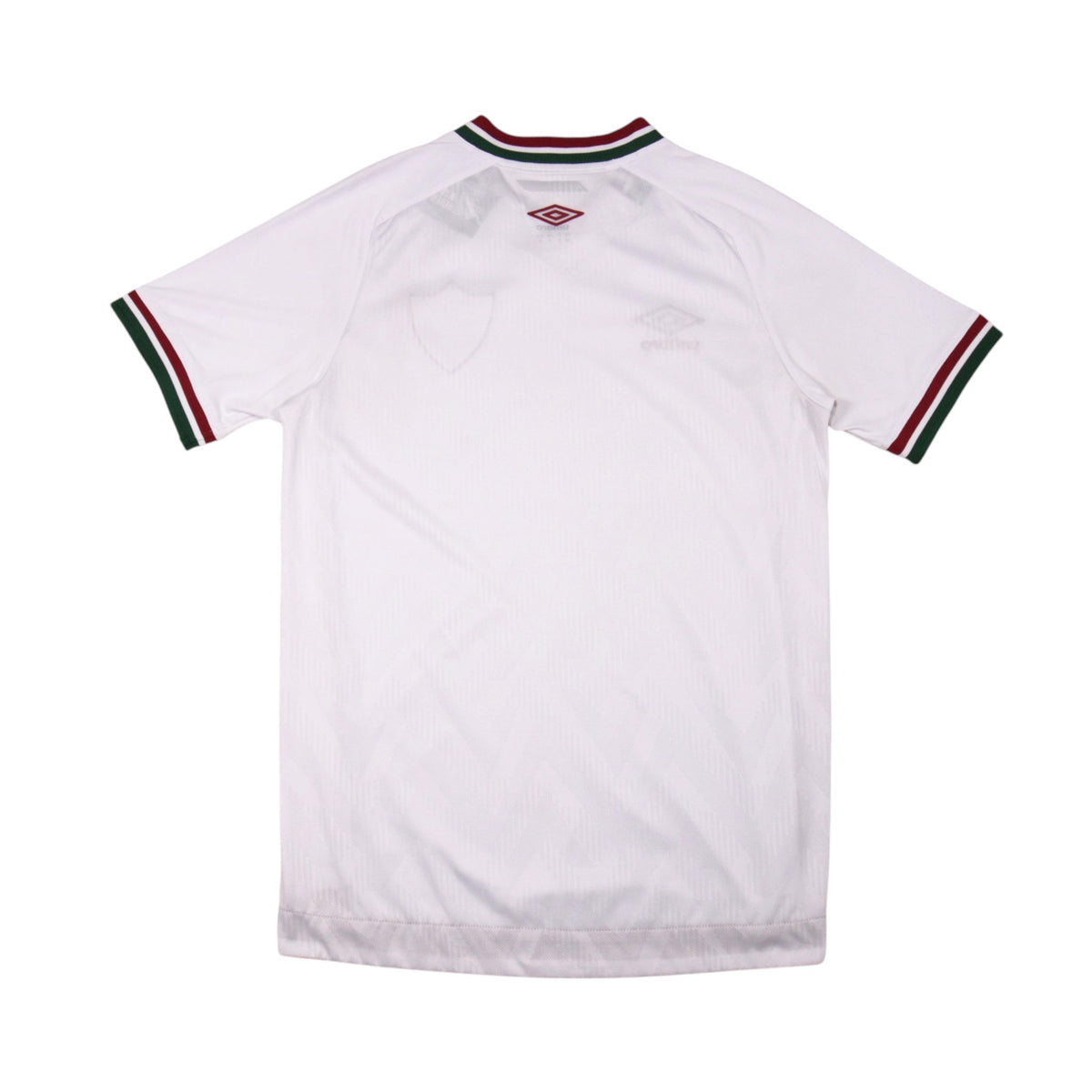 Back view of the 2021/22 Fluminense away shirt, plain with no printing