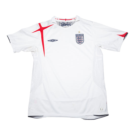 2005/07 England Home Shirt (M)