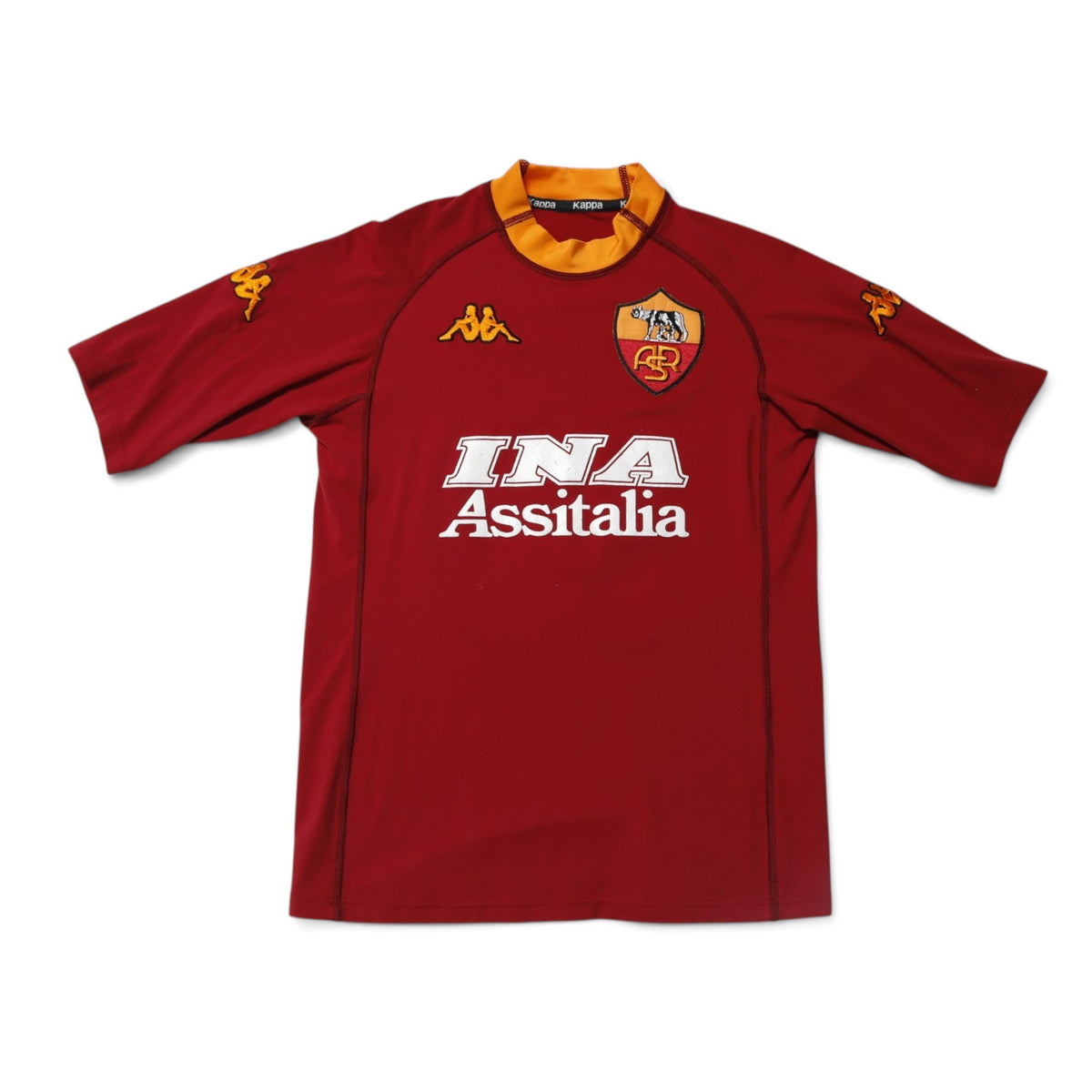 2000/01 AS Roma home shirt front with INA Assitalia sponsor