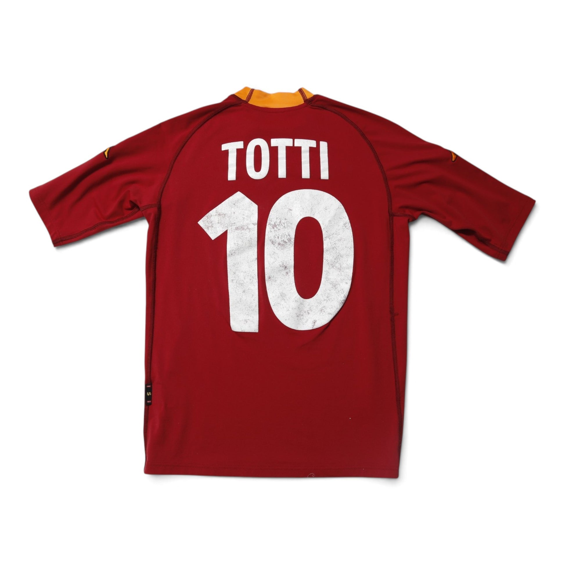 AS Roma shirt back with Totti number 10 print