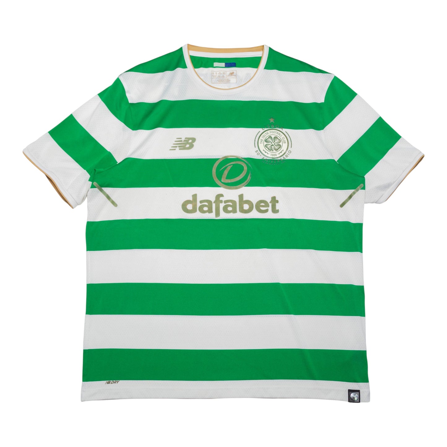 2017/18 Celtic 'Lisbon Lions 50th Anniversary' Home Jersey (XL)
