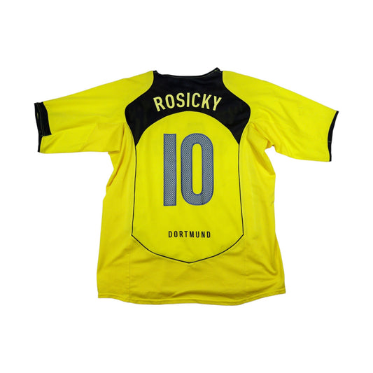 Borussia Dortmund shirt back showing Rosicky and number 10