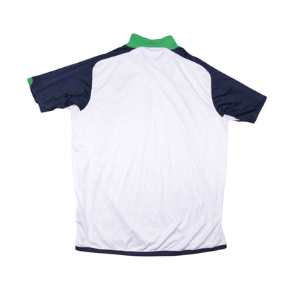 Back of 2009/10 Northern Ireland away shirt, plain with no name or number