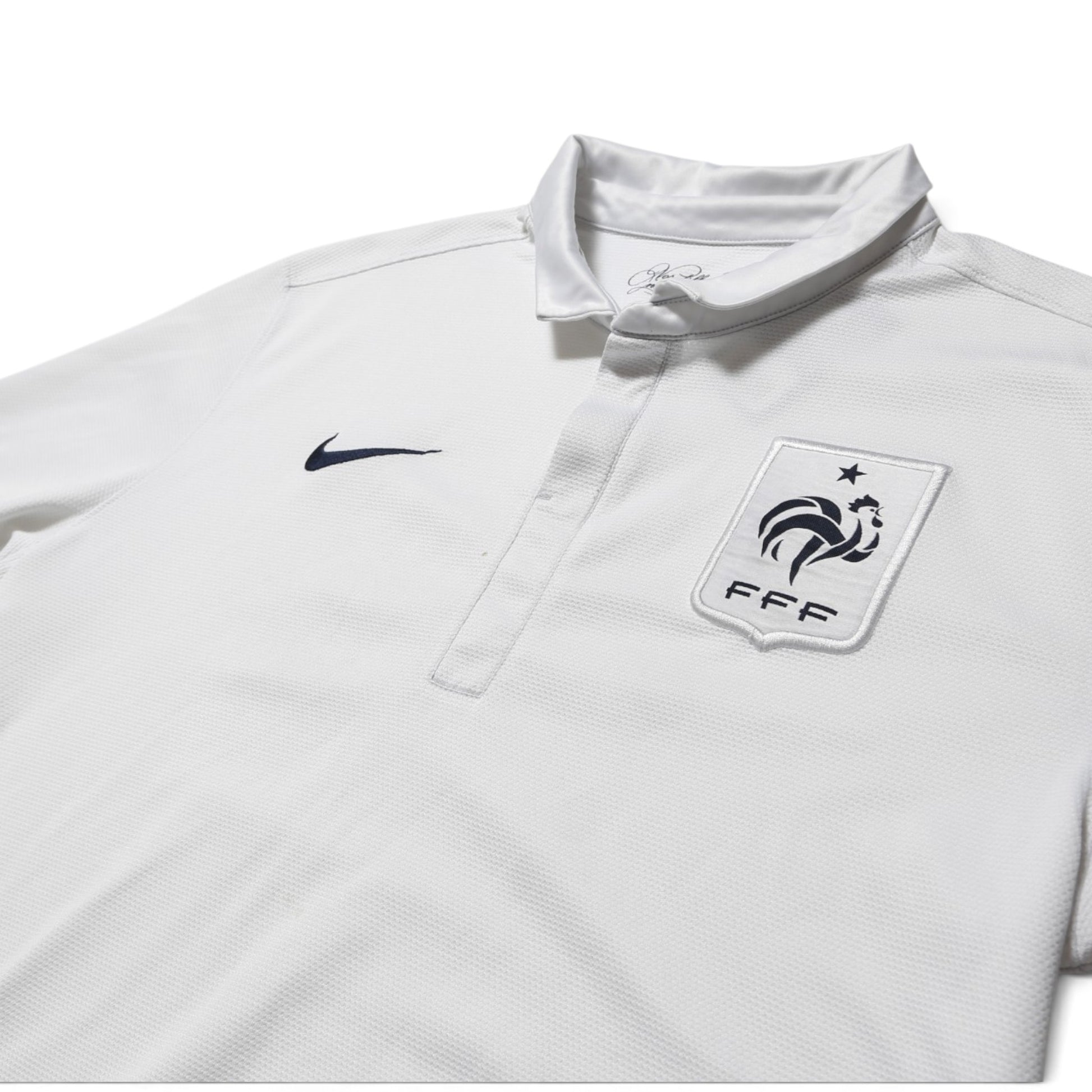 2012-14 France Away Shirt – detail