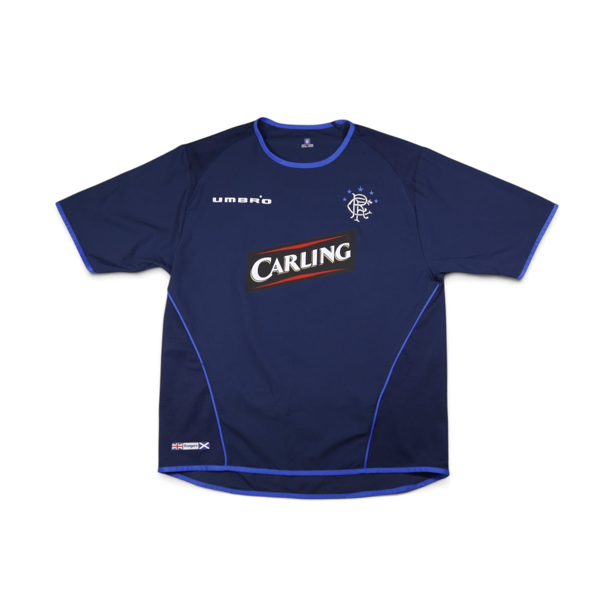 Rangers 2005/06 away shirt front, Umbro, Carling sponsor
