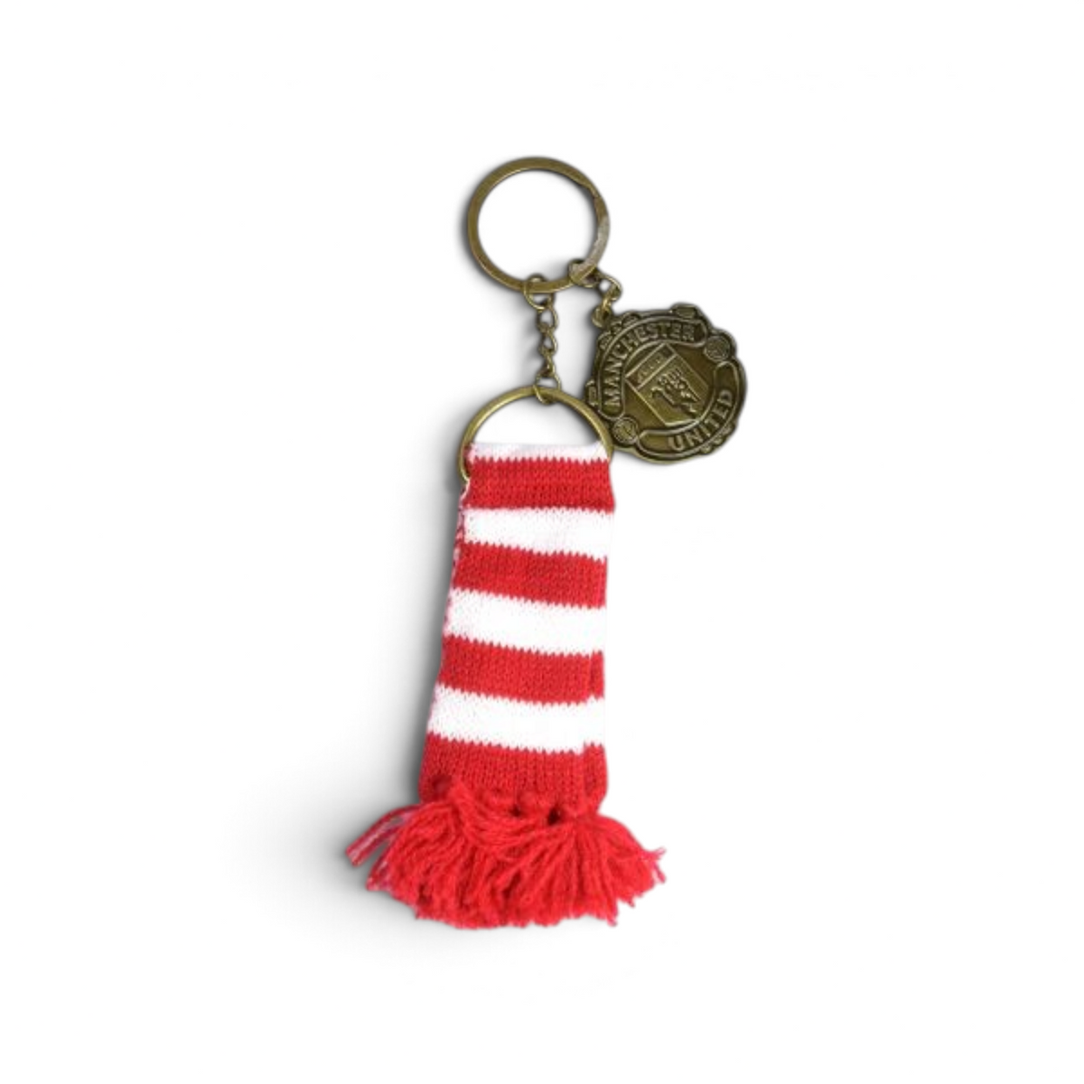 Man United Scarf Charm Keyring