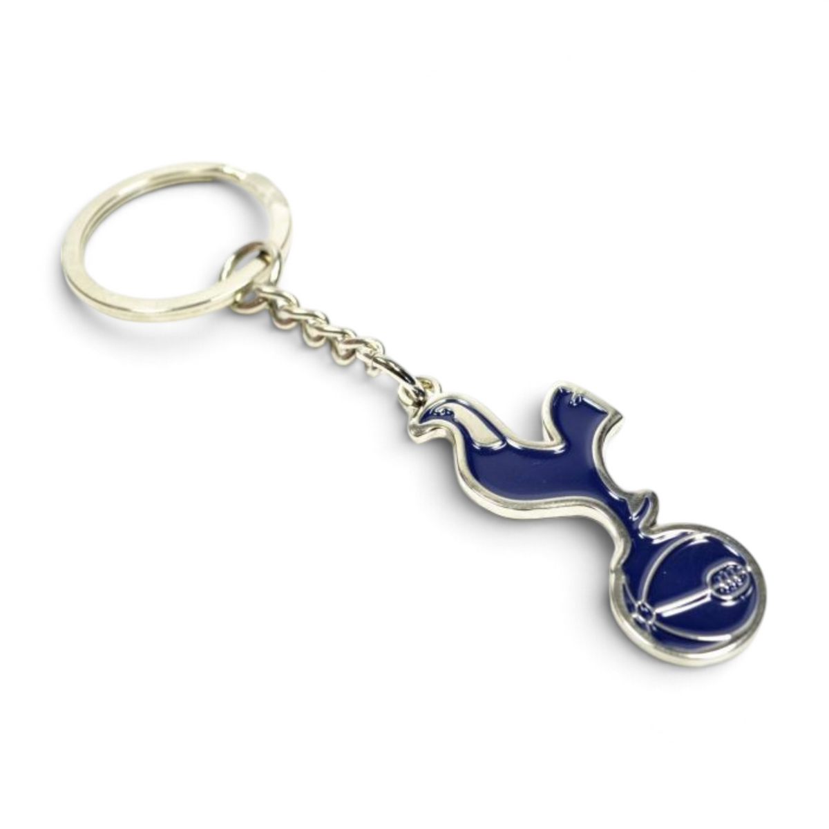 Tottenham Metal Crest Keyring