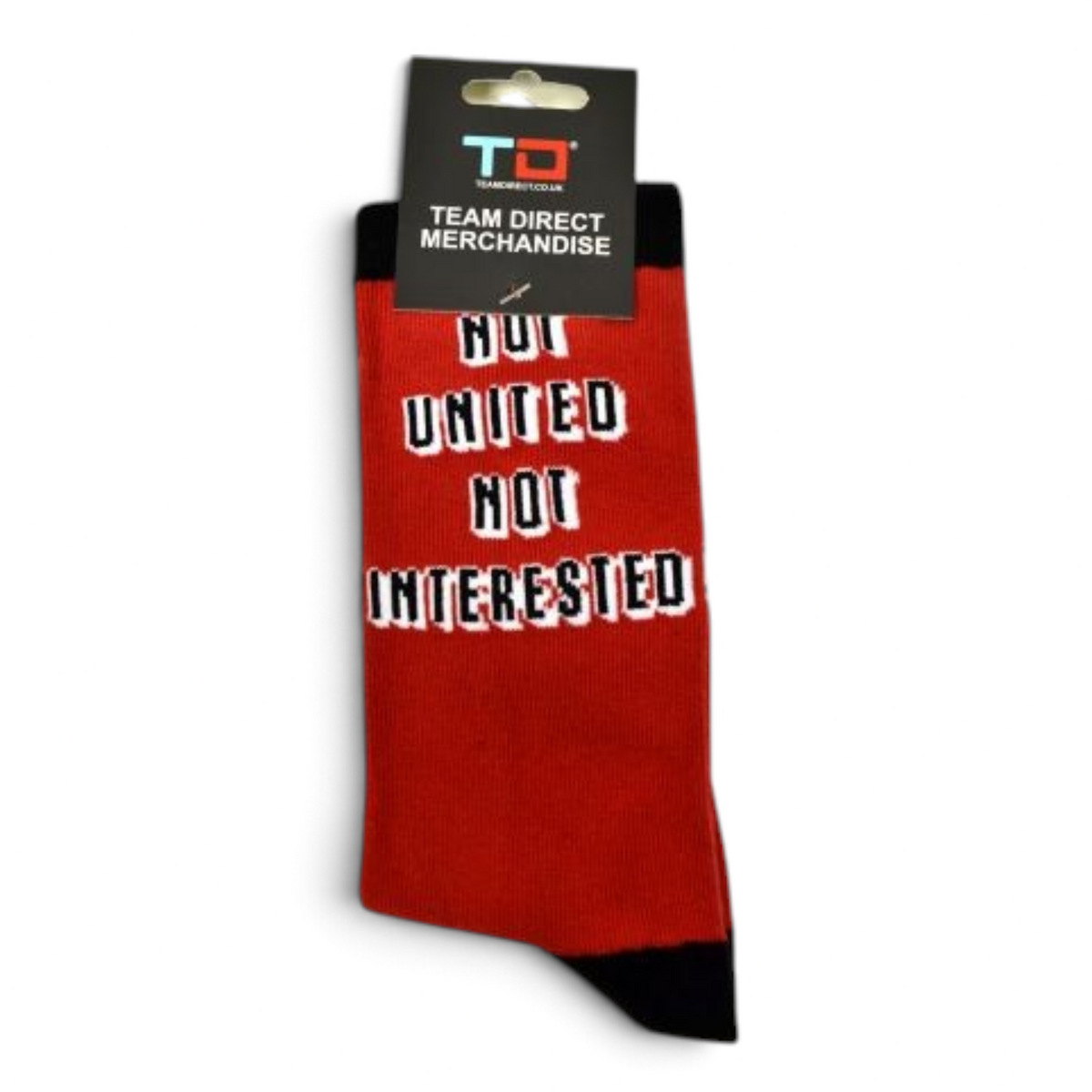 Not United Not Interested Socks 4-6.5