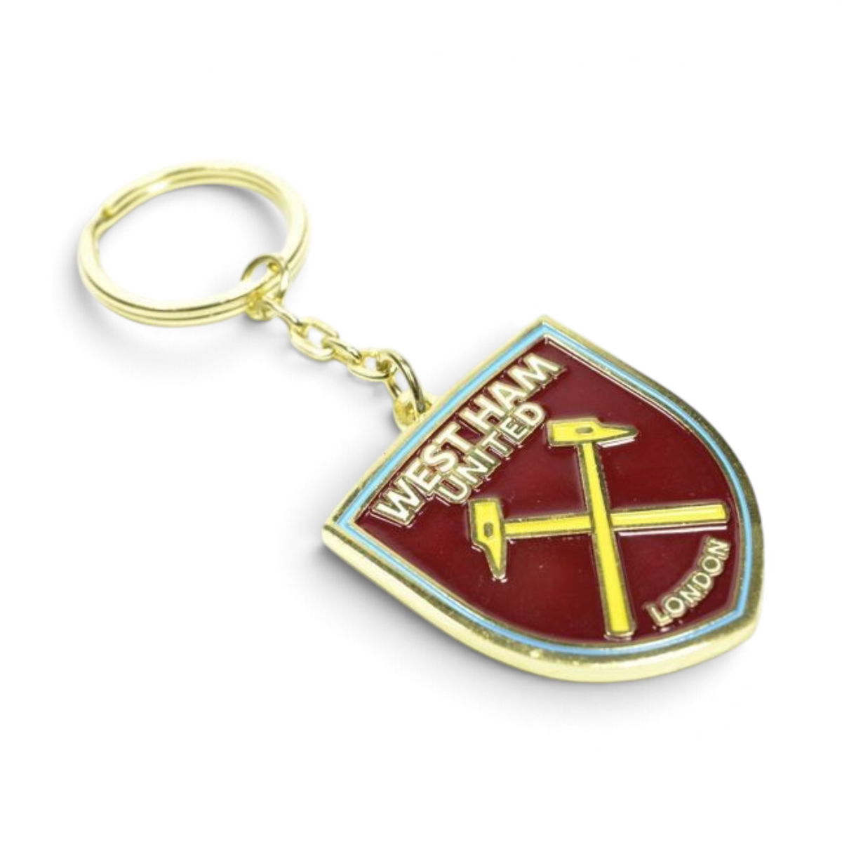 West Ham Metal Crest Keyring