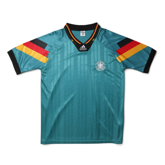 1992/94 Germany away shirt back view showing full design and sleeve trim