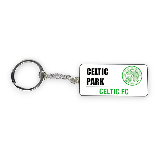 Celtic Street Sign Keyring