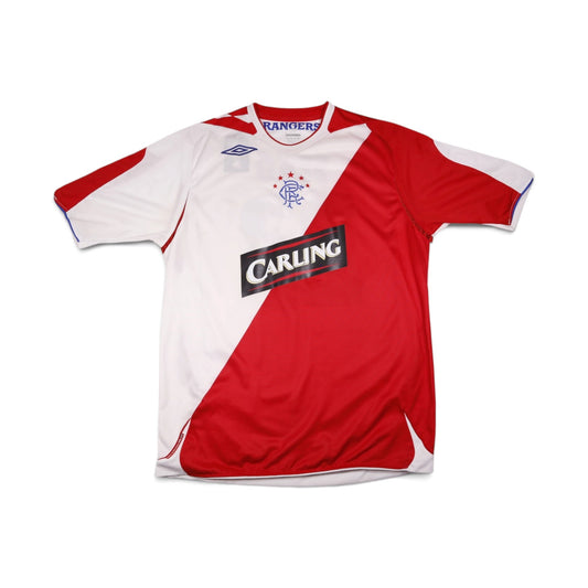 Rangers 2006/07 away shirt front view with Carling sponsor and Umbro logo