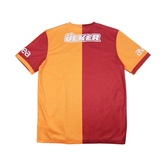 Galatasaray 2013/14 home shirt back view showing Ülker sponsor