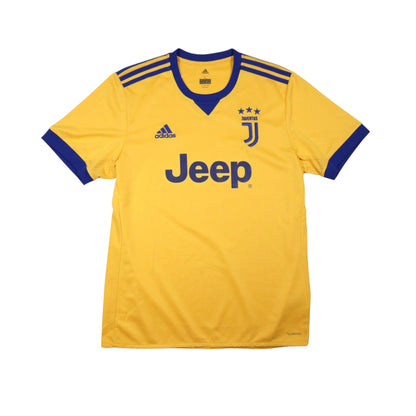 Juventus 2017/18 away shirt front view with Jeep sponsor and adidas logo