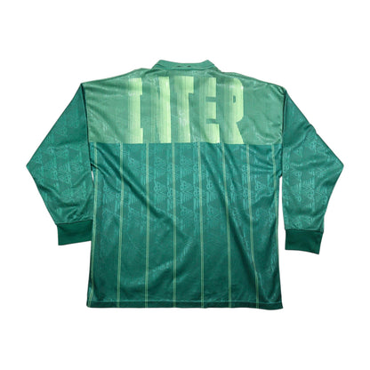 Inter Milan 1991/92 goalkeeper shirt, back view showing INTER lettering