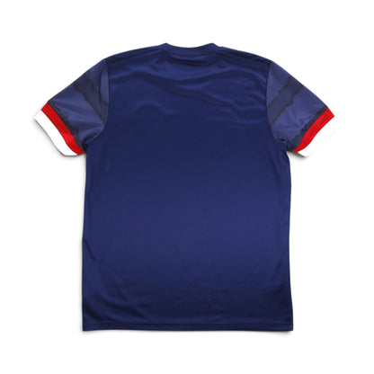Scotland 2020/21 adidas home shirt back view, plain navy