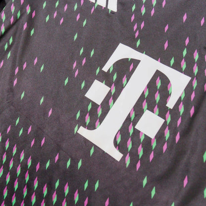 Close-up of Telekom sponsor print on the chest