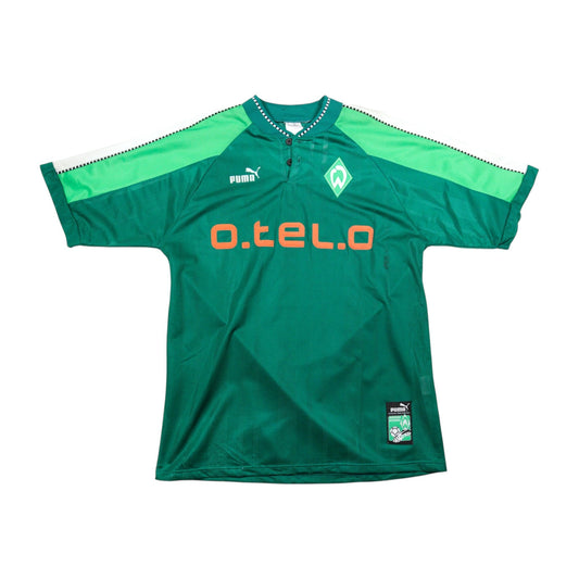 Werder Bremen Puma home shirt front view with o.tel.o sponsor and crest