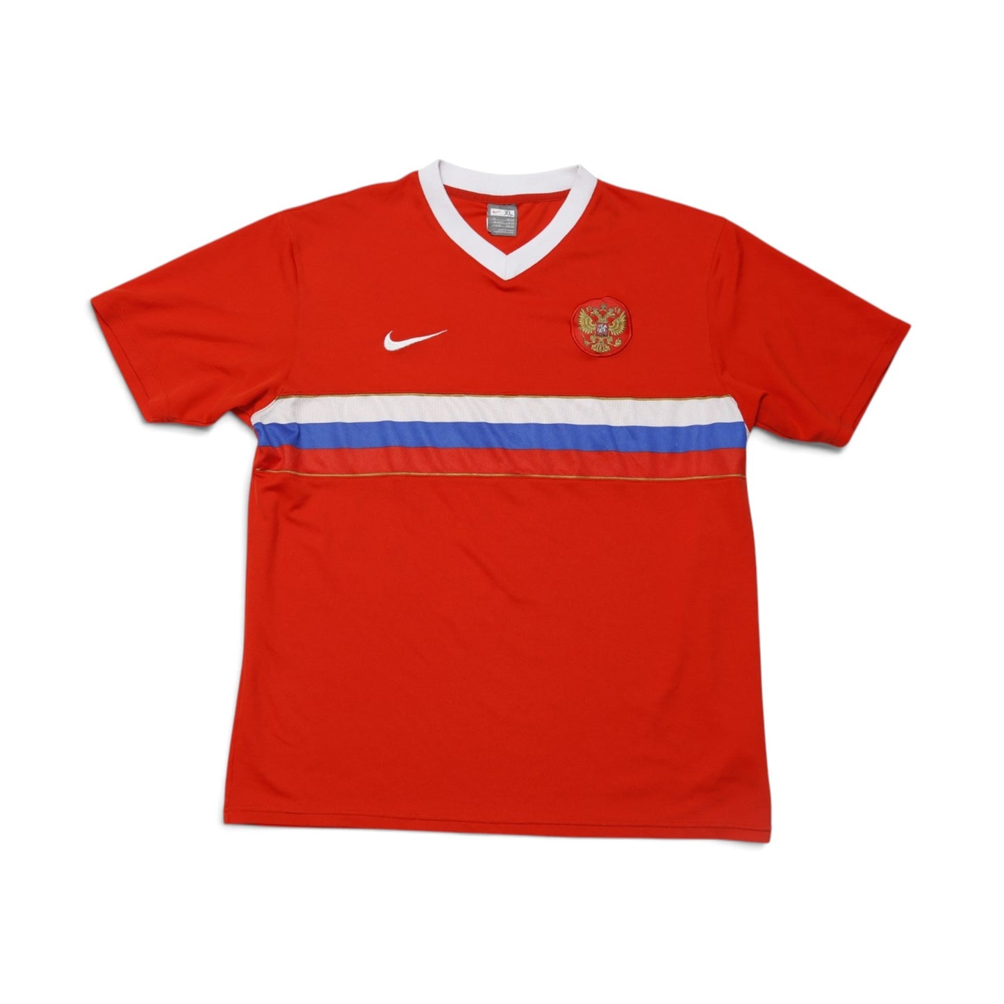 2008/09 Russia home shirt full back view