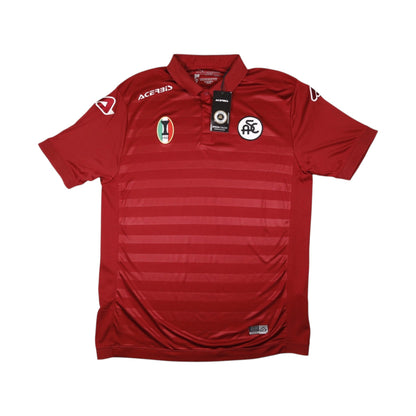 Front view of 2017/18 Spezia Calcio third shirt by Acerbis with 1944 badge and ASC crest