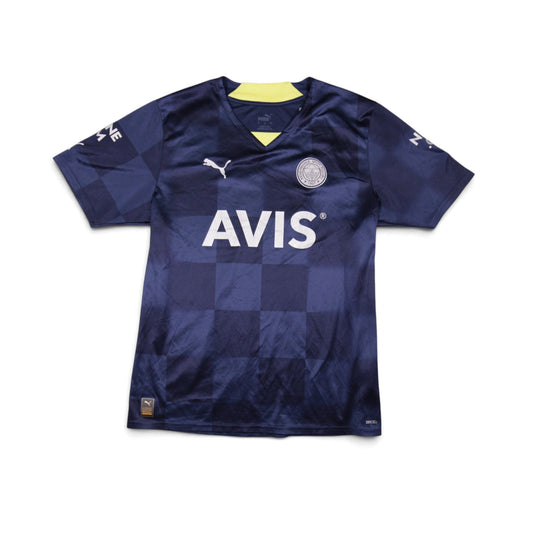 2022/23 Fenerbahçe third shirt front view with AVIS sponsor and Puma logo