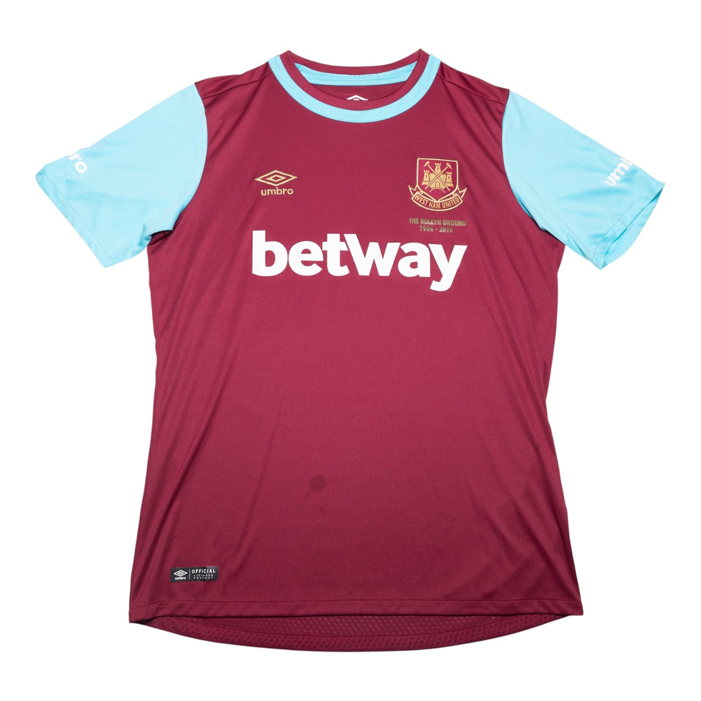 2015/16 West Ham 'Boylen' Home Jersey (M)