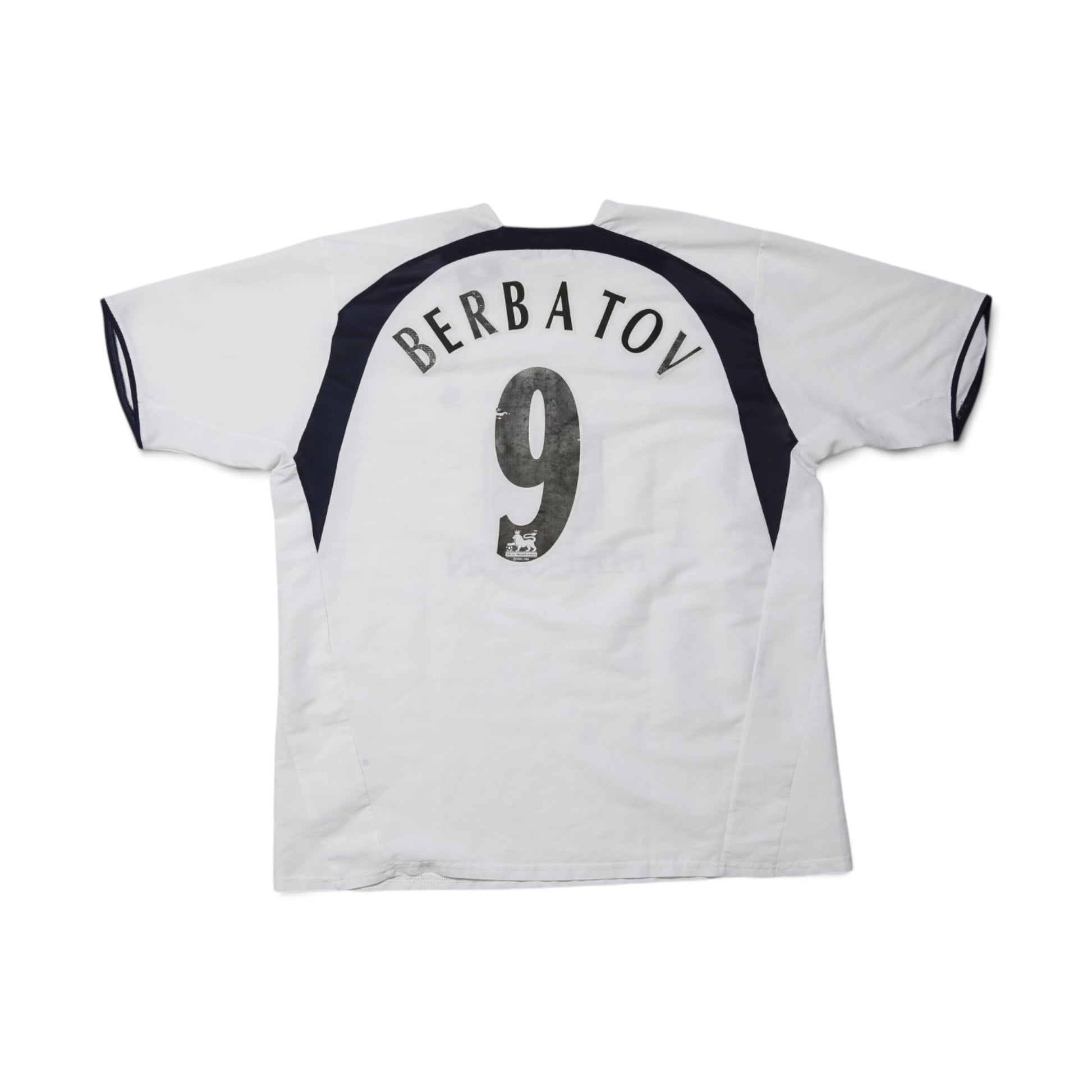 Tottenham Hotspur 2006/07 home shirt back with Berbatov 9 print