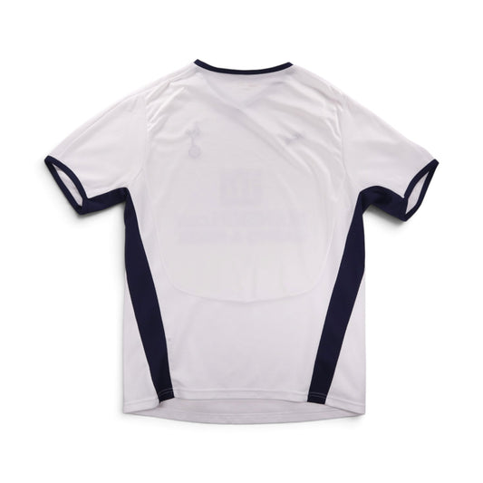 Tottenham Hotspur home shirt back showing navy mesh side panels