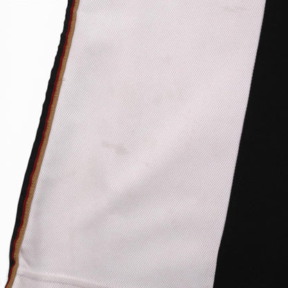 Close-up of side seam trim and fabric on Germany home shirt