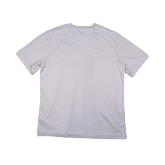 2014/15 New Zealand Football home shirt back view, plain pale grey