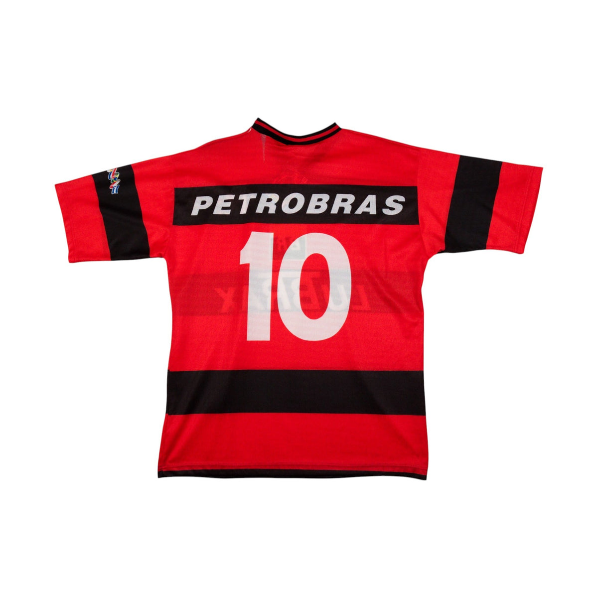 Flamengo 1999 home shirt back, Petrobras sponsor and number 10