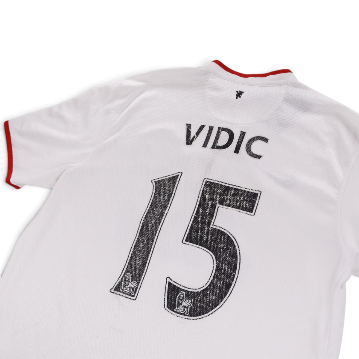 2012/13 Manchester United Away Shirt #15 Vidic (L) – detail
