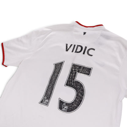 2012/13 Manchester United Away Shirt #15 Vidic (L) – detail