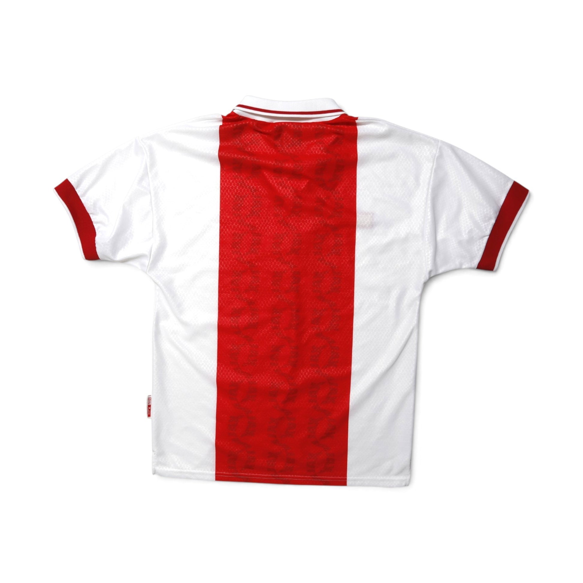 Ajax 1998/99 home shirt back detail flat lay