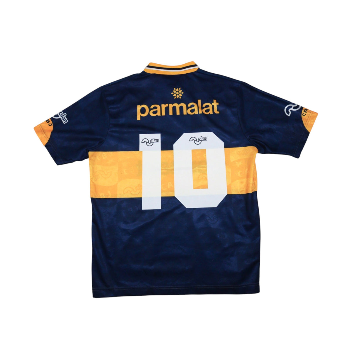 Boca Juniors 1995/96 home shirt back view with number 10