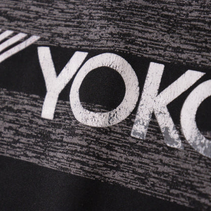 Close-up of the Yokohama Tyres sponsor print