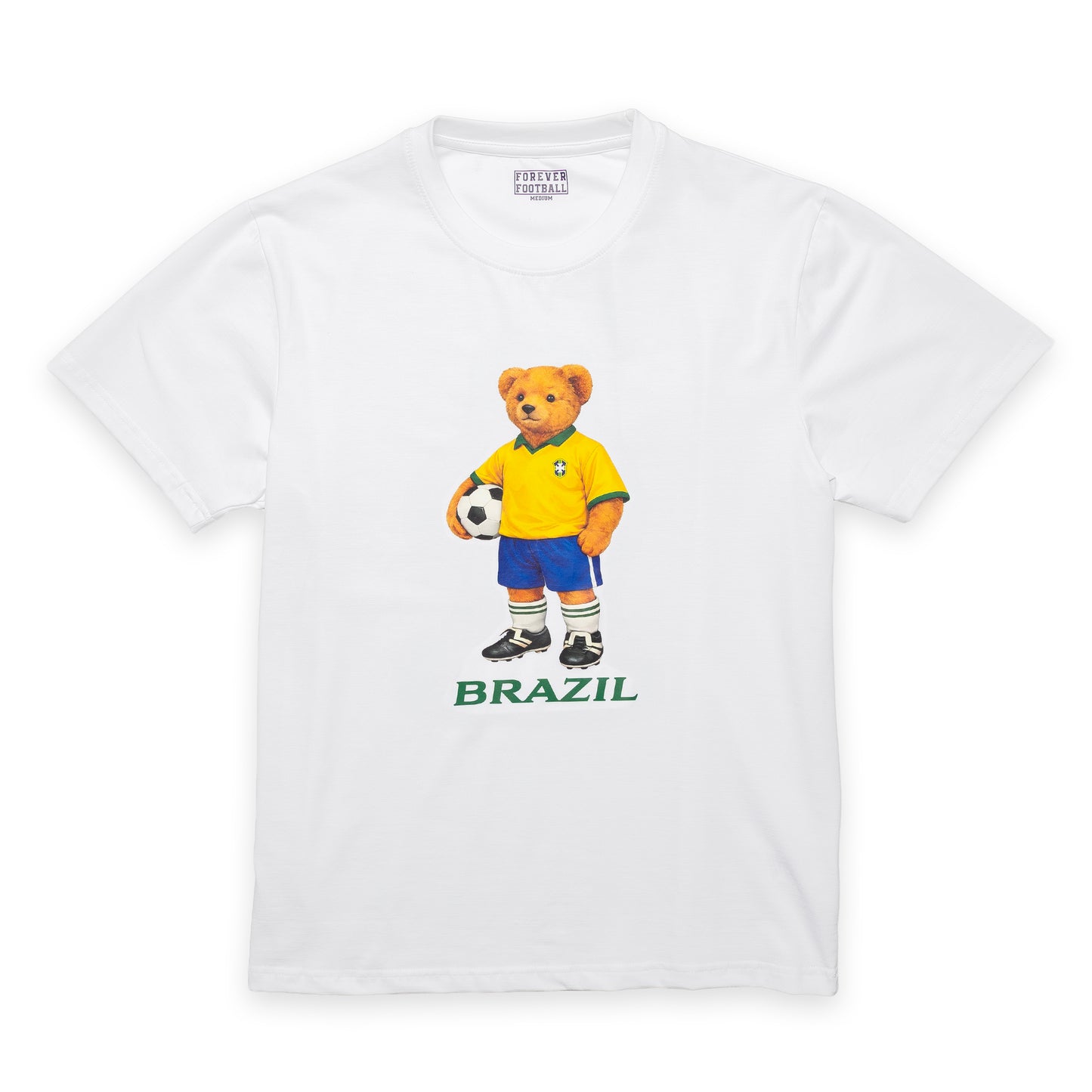 Brazil Football Bear T-Shirt
