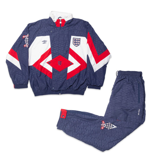 1992/94 England Full Tracksuit (XL) Forever Vintage