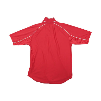 Liverpool 2000-01 home shirt back, plain with no printing