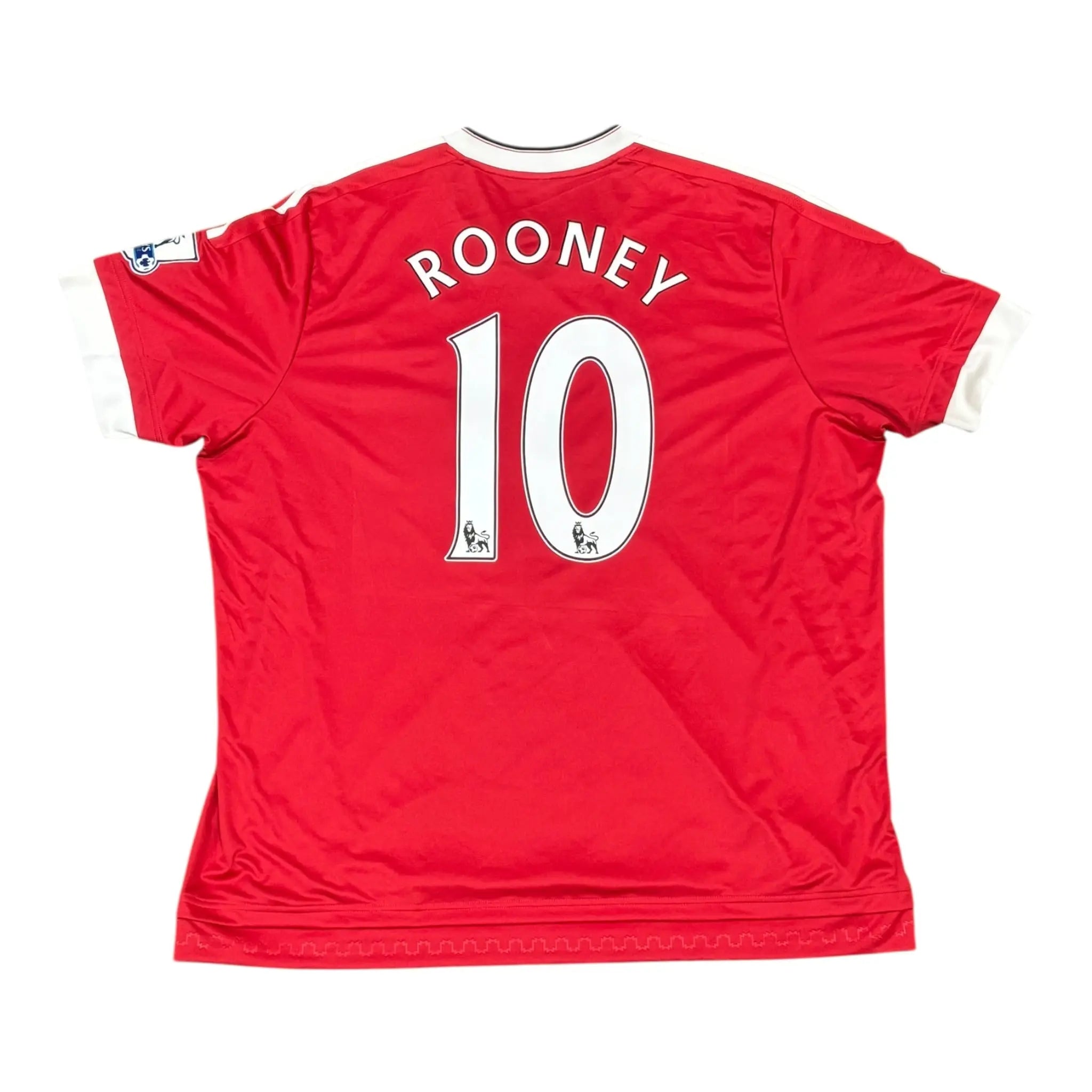 2015-16 Manchester United 15/16 Home Jersey Rooney #10 (2XL