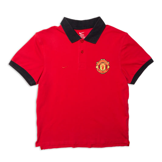 2010-11 Manchester United Polo Shirt (M)