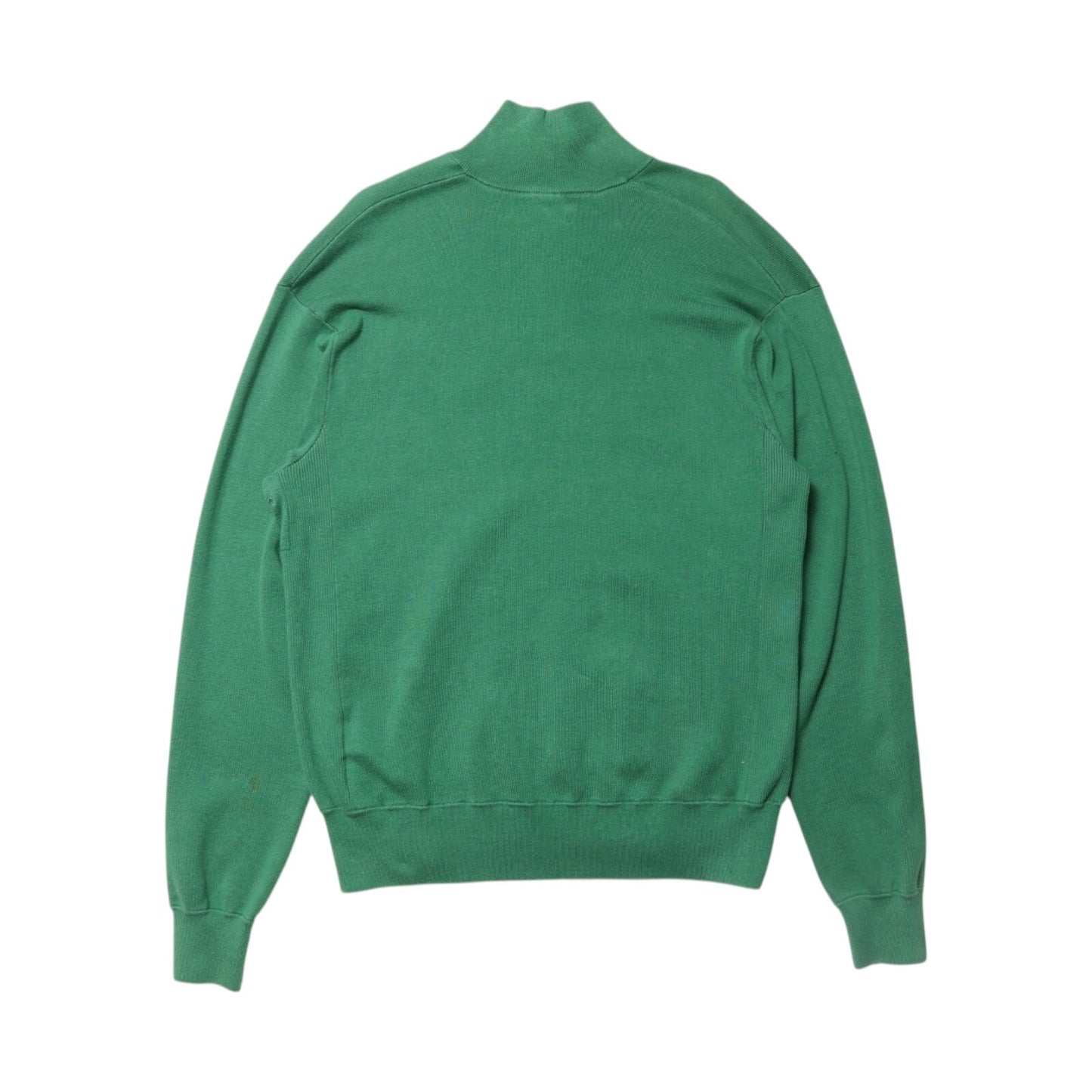 Polo by Ralph Lauren Green Quarter Zip Pullover Sweater (XL)