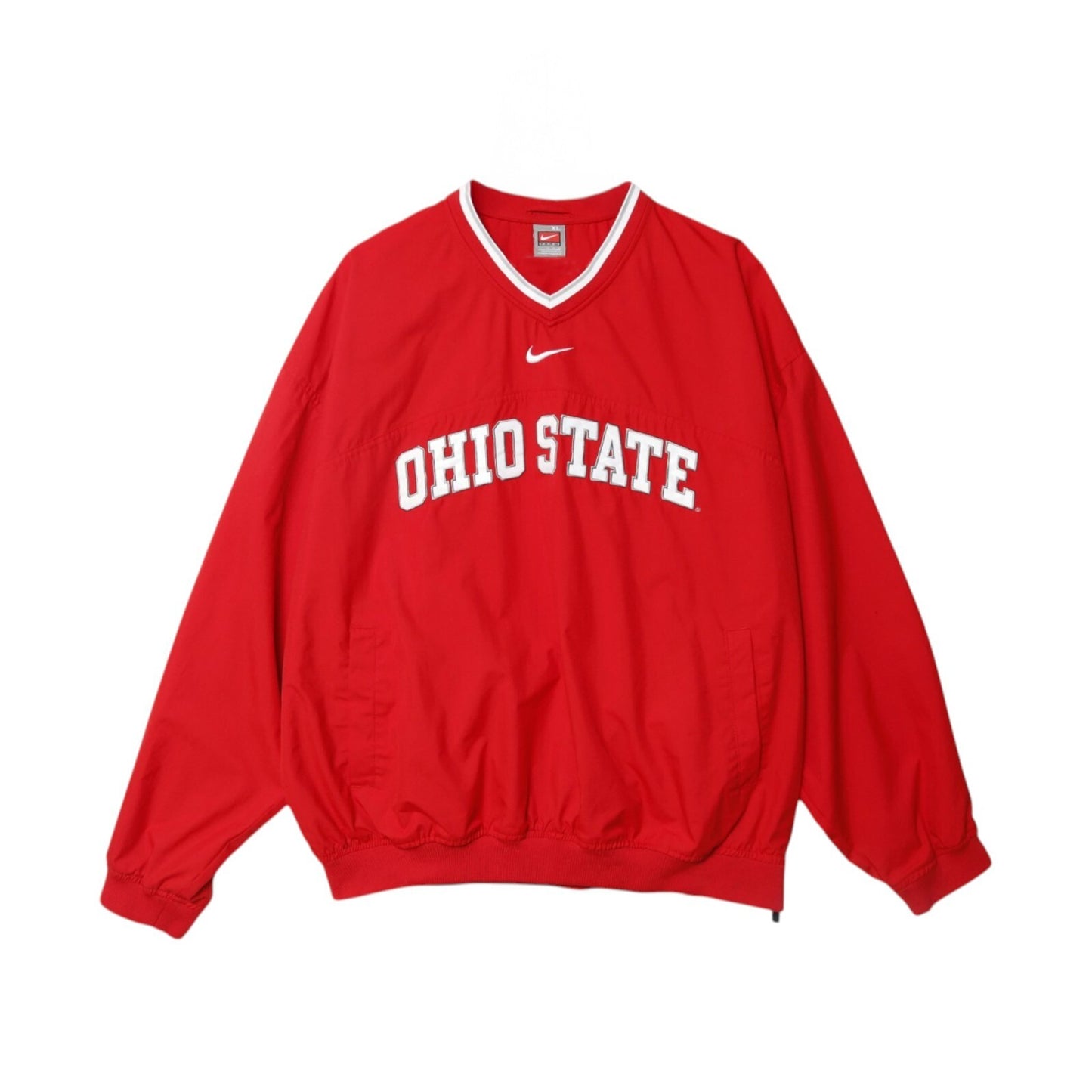 Nike Team Ohio State Red Pullover Windbreaker Jacket XL